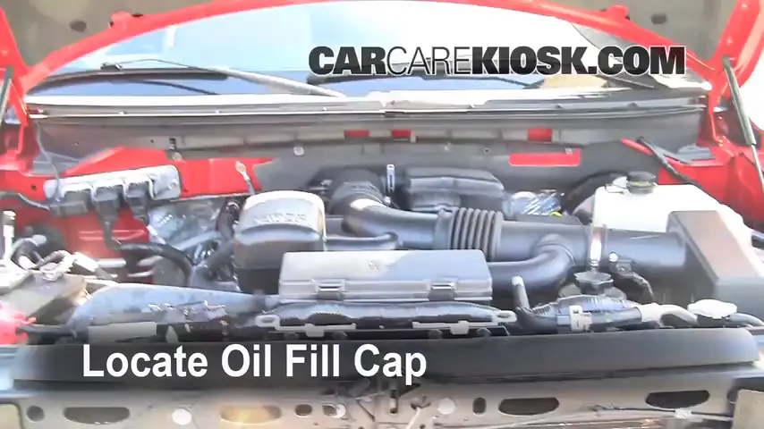 2009 Ford F-150 XLT 5.4L V8 FlexFuel Crew Cab Pickup (4 Door) Oil